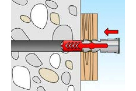 Купить Дюбель универсальный DUOPOWER 6x50  FISCHER фото №10