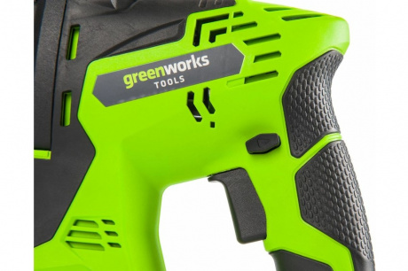 Купить Перфоратор GREENWORKS G24HD 24 V без акк и з/у   3802507 фото №7