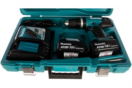 Купить Дрель аккумуляторная Makita DHP 453 RFE Li-ion фото №6