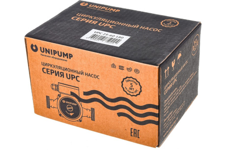 Купить Насос циркуляционный UNIPUMP UPC 25-60 180 50058u фото №5