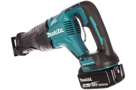 Купить Пила сабельная аккумуляторная Makita DJR 187 RT Li-ion фото №9