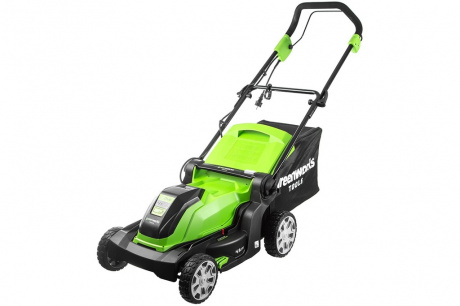 Купить Газонокосилка GREENWORKS GLM1241 колесная   2505207 фото №1