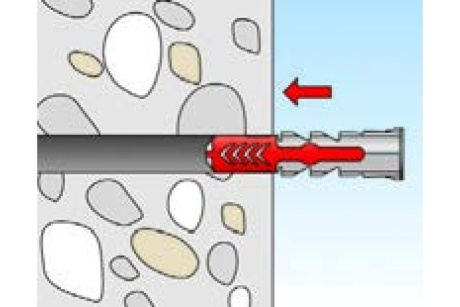 Купить Дюбель универсальный DUOPOWER 8x40  FISCHER фото №8